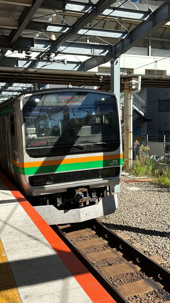 東海道線下り電車